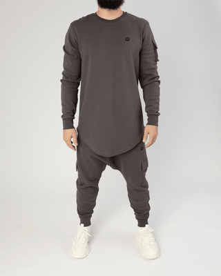 Antraciet Sniper Tracksuit by Qaba'il.