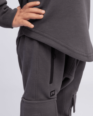 Antraciet Sniper Tracksuit for Kids/Teens from Qaba'il.