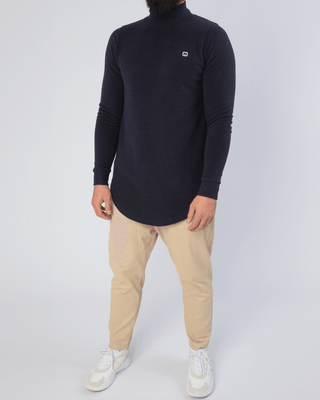 Donkerblauwe Coltrui van Qaba'il