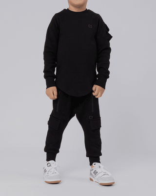 Zwart Trainingspak Sniper Kids/teen van Qaba'il