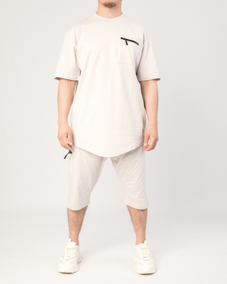 ZOMEROUTFIT "EXPLORE" LICHTGRIJS