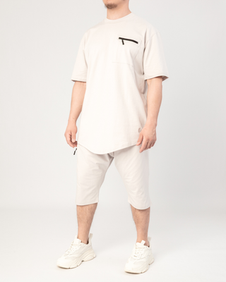 ZOMEROUTFIT "EXPLORE" LICHTGRIJS