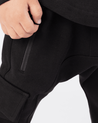 Zwart Trainingspak Sniper Kids/teen van Qaba'il