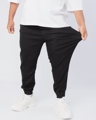 Zwarte Denim Stretch Regular Fit van New Heritage.