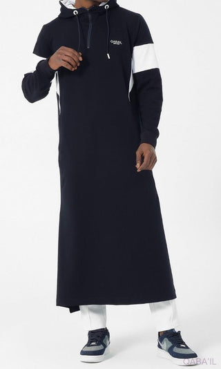 Jogging Qamis Unik Navy van Qaba'il