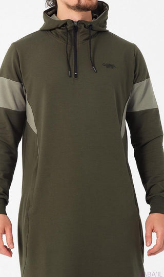 Jogging Qamis Unik Groen van Qaba'il