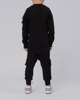 Sniper Trainingspak voor Kids/Teen van Qaba'il in Zwart