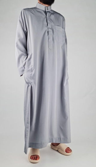 Saudi Qamis Riyadh Grijs