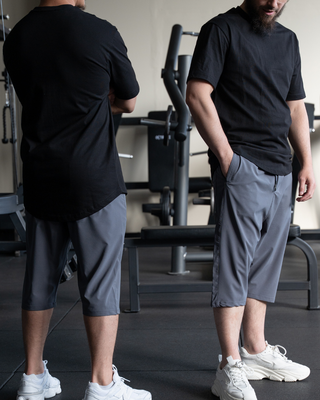 Active Short "Awrah Guard" Donkergrijs