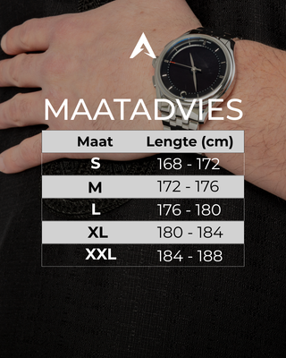 Marokkaanse Kandora 'Nador' Zwart van Rafiq