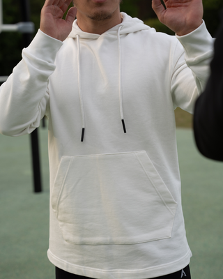 Oversized Hoodie "Refined" Off-White