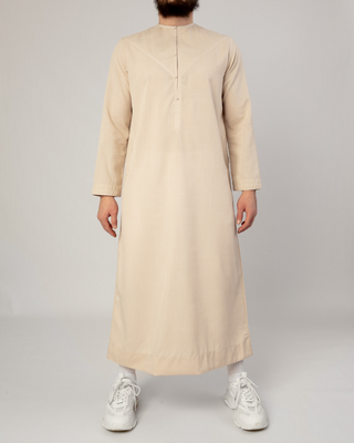 Emirati Qamis "Imperial Elite" Beige