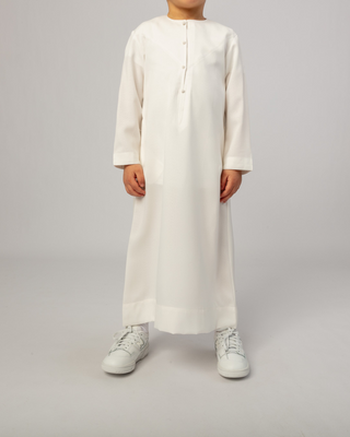 Emirati Qamis voor Jongens "Imperial Elite" Off-White