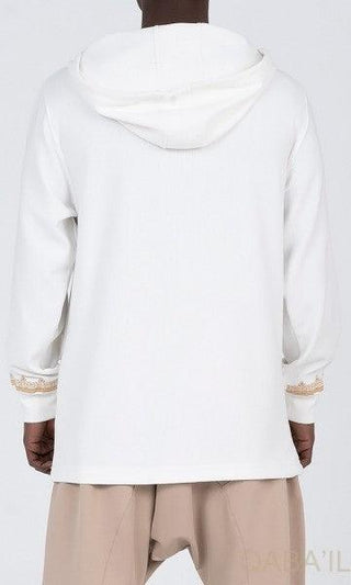 Sweat Etniz Oversized Off-White van Qaba'il