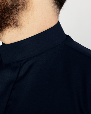 Saudi Qamis "Cashmere Elite" Dark Navy