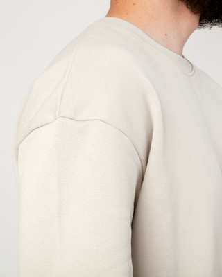 OVERSIZED T-SHIRT LICHTGRIJS