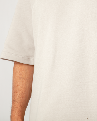 OVERSIZED T-SHIRT LICHTGRIJS