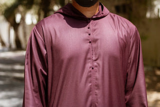 Djellaba Bordeaux van Custom Qamis