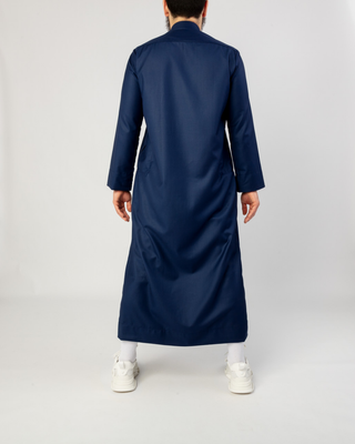 Saudi Qamis "Cashmere Elite" Navy