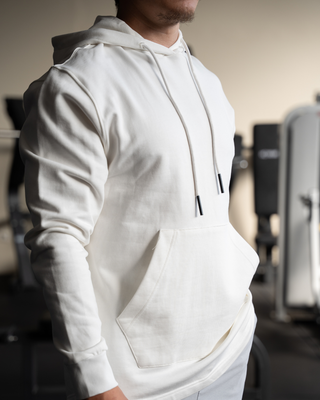 Oversized Hoodie "Refined" Off-White