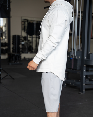 Oversized Hoodie "Refined" Off-White