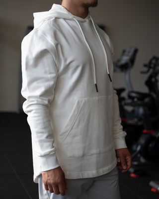 Oversized Hoodie "Refined" Off-White