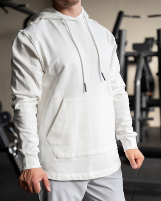 Oversized Hoodie "Refined" Off-White