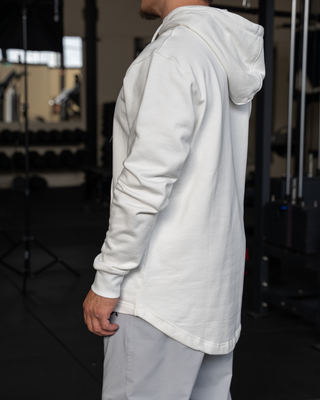 Oversized Hoodie "Refined" Off-White