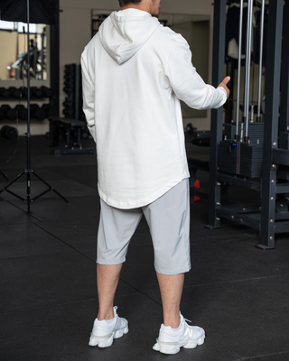 Oversized Hoodie "Refined" Off-White