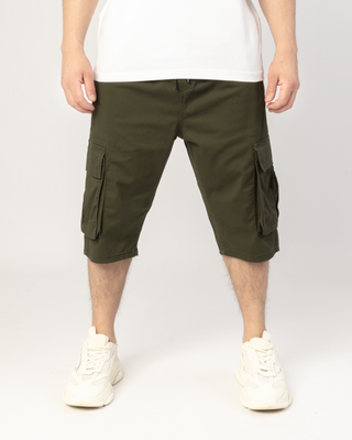BERMUDA "CARGO" GROEN