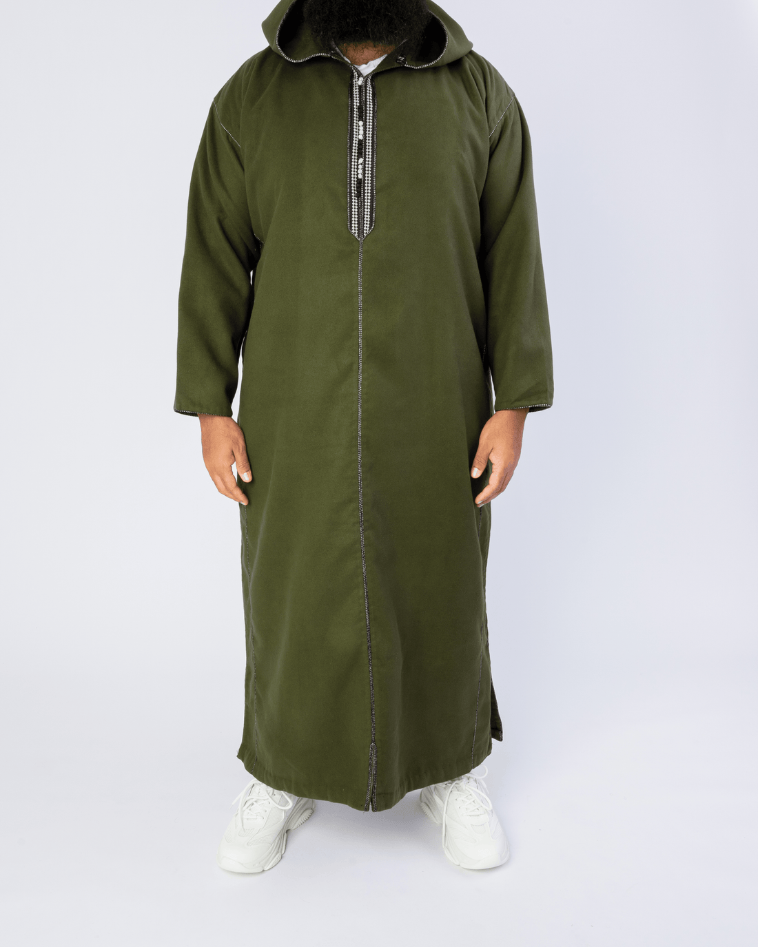 Marokkaanse Winter Djellaba “Essaouira Mist”