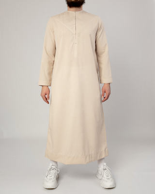 Emirati Qamis "Imperial Elite" Beige