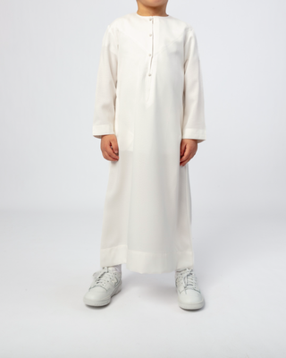 Emirati Qamis voor Jongens "Imperial Elite" Off-White