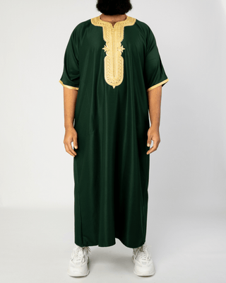 Marokkaanse Kandora 'Legacy' Groen/Goud van Rafiq