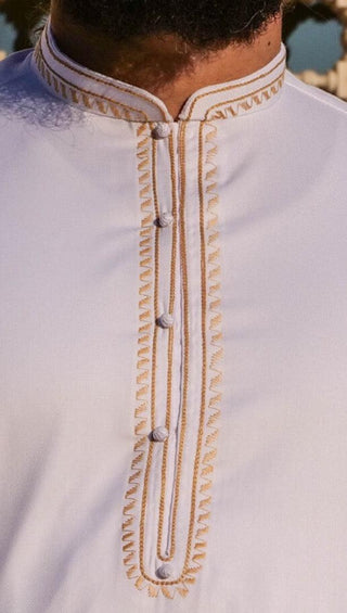 Qamis Masaf Wit - Custom Qamis