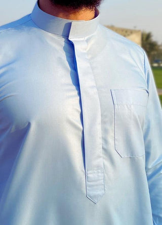 Saudi Lichtblauw Platinum van Custom Qamis