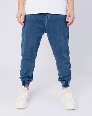 Denim Stretch "Regular Fit" Donkerblauw van New Heritage