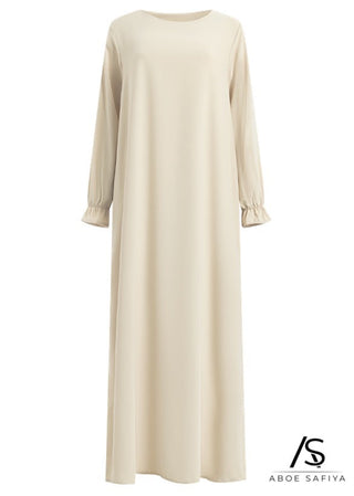 Abaya 'Aicha' Créme