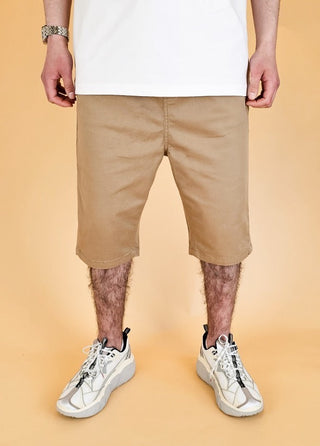 Bermuda Chino 'Basic' Beige van New Heritage