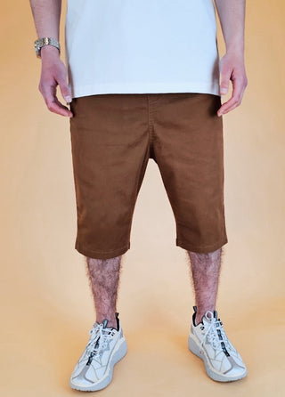 Bermuda Chino 'Basic' Bruin van New Heritage