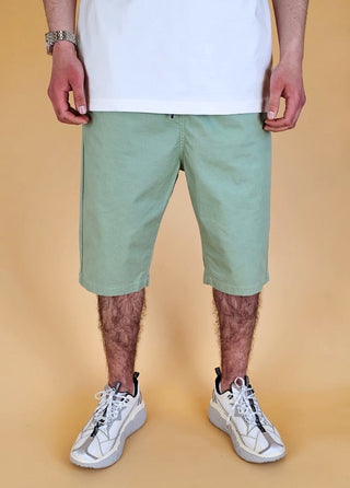 Bermuda Chino 'Basic' Mintgroen van New Heritage