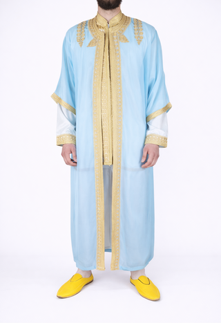 Jabador 3-delig 'Luxury' Babyblauw van Rafiq