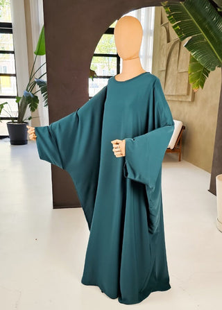 Farasha Abaya 'Maysa' Groen - Medina Silk