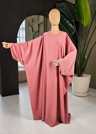 Farasha Abaya 'Maysa' Roze - Medina Silk