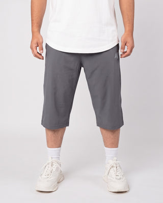 Active Short Awrah Guard Donkergrijs studiofoto