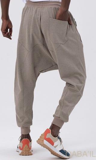 Joggingbroek Beige ONYX van Qaba'il