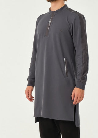 Kurta Subtle Antraciet van Qaba'il