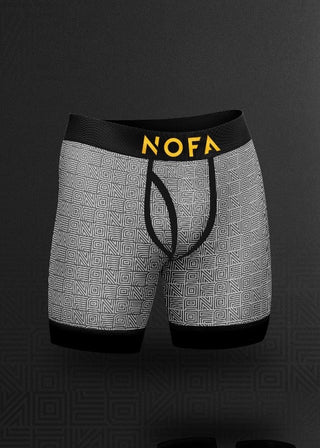 Single Boxershort Grijs van NOFA Underwear