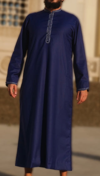 Qamis 'Masaf' Blauw - Custom Qamis