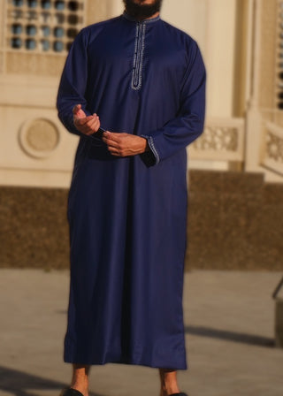 Qamis 'Masaf' Blauw - Custom Qamis